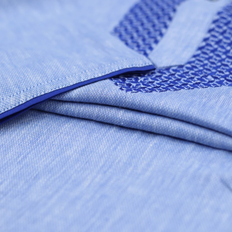 Classic Sky Blue Embroidered Panjabi – J420A