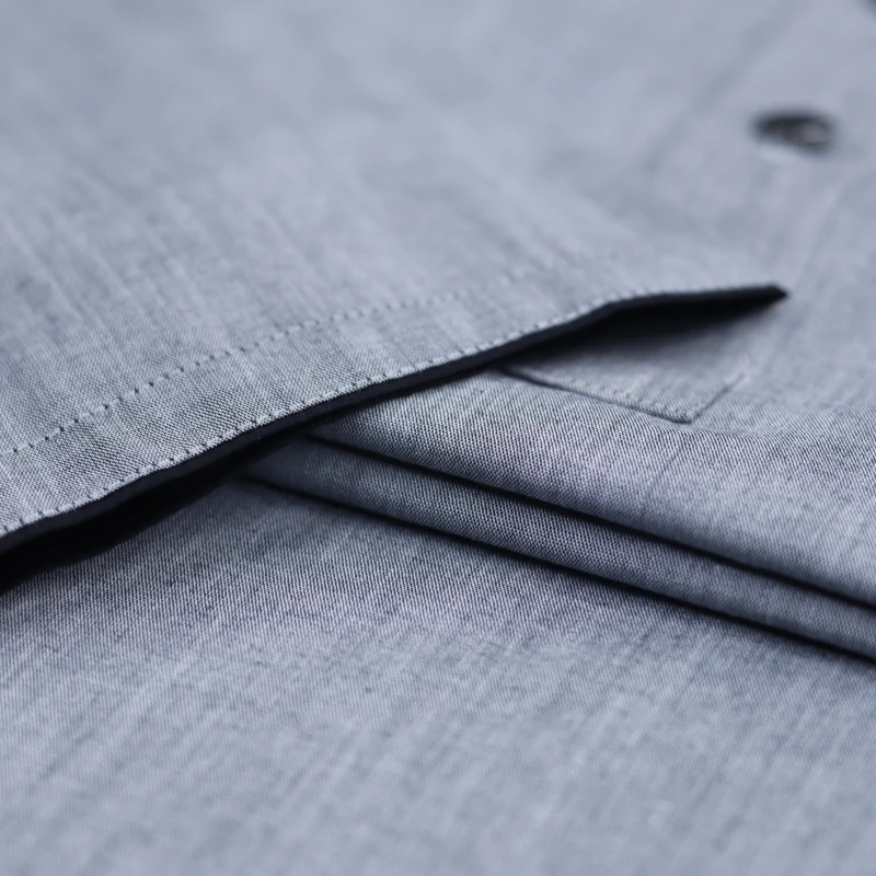 Mist Grey Panjabi with Classic Black Embroidery – J2980A